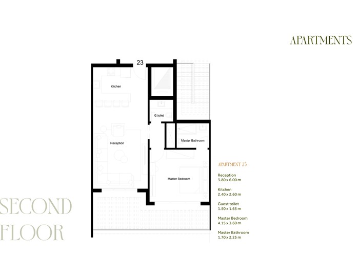 Fully finished 1 BR apartment in Coves - 7